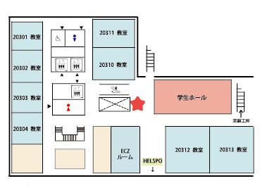 企画コンテストの投票所マップ(WELLB)